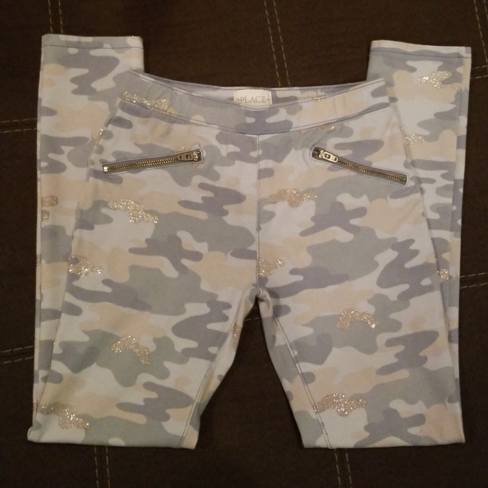 Cute Camafloug Jeggings